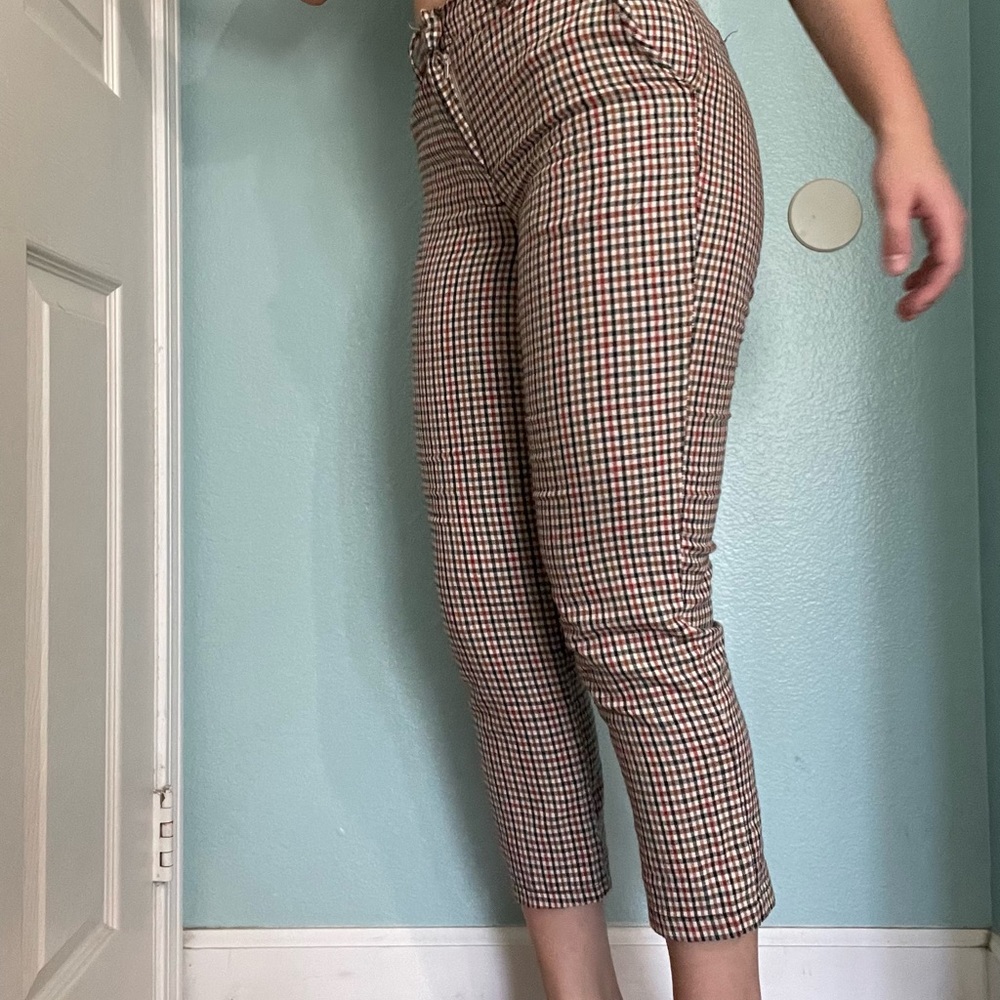 Gingham Pants